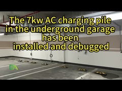 7KW 11KW 22KW सिल्वर कॉलम प्रकार एकल बंदूक इलेक्ट्रिक वाहन एसी चार्जिंग ढेर