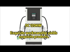 400A IP54 चार बंदूकों के साथ बुद्धिमान सार्वजनिक इलेक्ट्रिक कार चार्जिंग स्टेशन