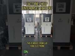 60KW/80KW/120KW/160KW एकीकृत दोहरी बंदूक डीसी चार्जिंग ढेर / इलेक्ट्रिक वाहन चार्जिंग ढेर