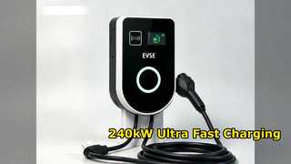 7KW NEMA स्टैंडर्ड EV चार्जर, पोर्टेबल और वॉल-माउंट EVSE