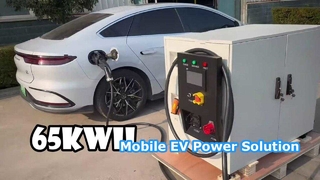 65kWh मोबाइल ऊर्जा भंडारण पावर बैंक