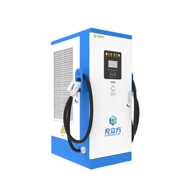 क्रेडिट कार्ड से भुगतान के साथ सार्वजनिक वाणिज्यिक 60KW ईवी चार्जर स्टेशन