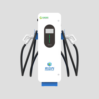 अच्छी कीमत दोहरे कनेक्टर्स के साथ उच्च प्रदर्शन 80KW EV DC फास्ट चार्जिंग स्टेशन ऑनलाइन