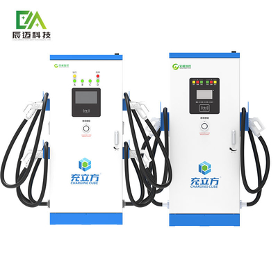 वाणिज्यिक स्तर 3 ईवी चार्जिंग स्टेशन CCS2 GBT 120kw DC EV बस चार्जर