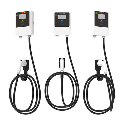 अच्छी कीमत 220V/7KW/32A सफेद दीवार-माउंटेड / पोस्ट-टाइप इलेक्ट्रिक वाहन चार्जिंग ढेर इलेक्ट्रिक वाहन चार्जर ऑनलाइन
