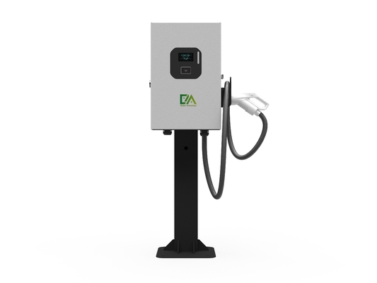 अच्छी कीमत घरेलू और वाणिज्यिक 20KW 30KW 40KW पोस्ट सिंगल-गन डीसी इलेक्ट्रिक वाहन फास्ट चार्जिंग ढेर ऑनलाइन