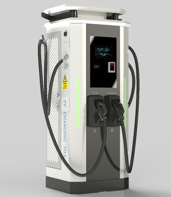 वाणिज्यिक डीसी ईवी चार्जर 120kW एलसीडी स्क्रीन के साथ फास्ट चार्जिंग ढेर तेजी से और इलेक्ट्रिक वाहन चार्जिंग समाधान प्रदान करता है