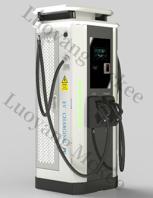 एलसीडी डिस्प्ले से लैस डीसी ईवी चार्जर 60kW फास्ट चार्जिंग पाइल, त्वरित इलेक्ट्रिक वाहन चार्जिंग समाधान प्रदान करता है