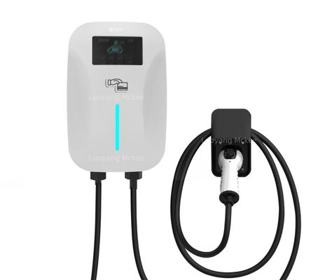 अच्छी कीमत 7KW Level 2 Fast Charging Wallbox EV Charger with IP65 Weatherproof and 4.3-Inch Color Display ऑनलाइन