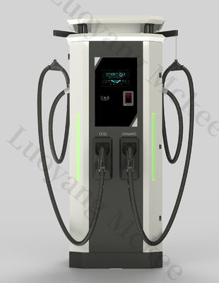 वाणिज्यिक डीसी ईवी चार्जर 60kW एलसीडी स्क्रीन के साथ फास्ट चार्जिंग ढेर तेजी से और इलेक्ट्रिक वाहन चार्जिंग समाधान प्रदान करता है