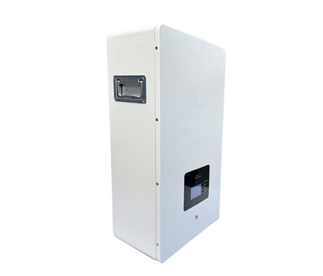 अच्छी कीमत 5KWH 100Ah दीवार पर लगे वर्टिकल सोलर बैटरी Lifepo4 51.2V लिथियम आयन पैक ऑनलाइन