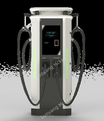 अच्छी कीमत Integrated Dual-Gun DC Charging Pile with 10.1-inch Color Touch Screen and AC380V±15% Input for EV Charging Station ऑनलाइन