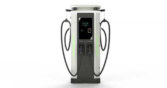 Designed for new energy vehicles, the 80kW DC fast charger ensures efficient and ultra-fast charging performance. Featuring dual swing-arm connectors and a 7-inch high-luminance color screen, it simpl