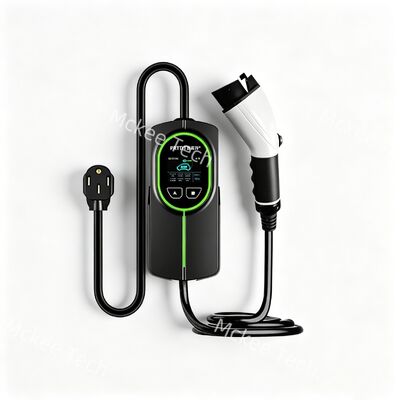अच्छी कीमत पोर्टेबल 9.6kW 32A AC EV चार्जिंग स्टेशन टाइप 1 और टाइप 2 संगत ऑनलाइन