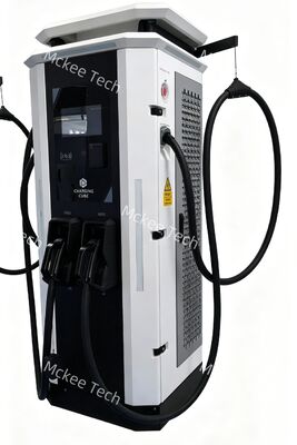 अच्छी कीमत 80kW Swing-arm Structure Dual-Gun Adaptive EV Charging Pile with Intelligent Power Distribution ऑनलाइन