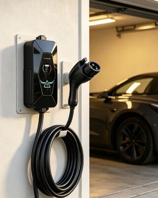 अच्छी कीमत 9.6KW A2 एसी पोर्टेबल कार चार्जर टाइप 1 6A‑40A 85V‑265V इनपुट 1.68 इंच एलसीडी डिस्प्ले IP54 सुरक्षा UL94 V0 फ्लेम रिटार्डेंट ईवी चार्जर ऑनलाइन