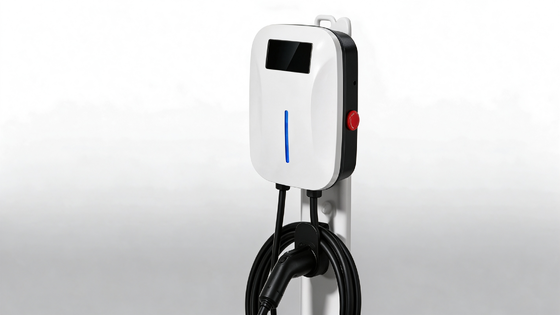 अच्छी कीमत माइनर स्नो सीरीज़ CLF AC 7 वॉल बॉक्स EV चार्जर 7kW 32A सिंगल गन 220V IP54 OCPP1.6J 4G वाईफाई ईथरनेट ब्लूटूथ ऐप कंट्रोल AC चार्जिंग स्टेशन ऑनलाइन