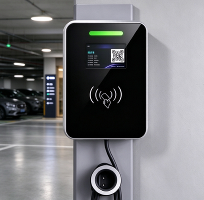 अच्छी कीमत 7kW टाइप 2 AC EV चार्जर वॉलबॉक्स 32A सिंगल फेज़ IP54 होम चार्जिंग स्टेशन ऑनलाइन