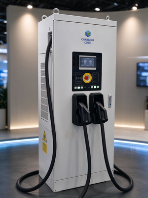 IP54 120kW DC Fast Charger 10 Inch Touchscreen Full Chain Safety Protection 5m Cable Highway