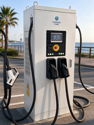 अच्छी कीमत माइनर स्नो 360kW वाइड वोल्टेज 200V-1000V डीसी फास्ट चार्जर 0.99 पावर फैक्टर थ्री फेज ऑनलाइन